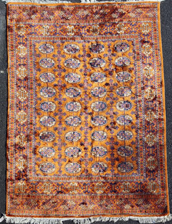 A Bokhara carpet, 8ft 9in by 6ft.